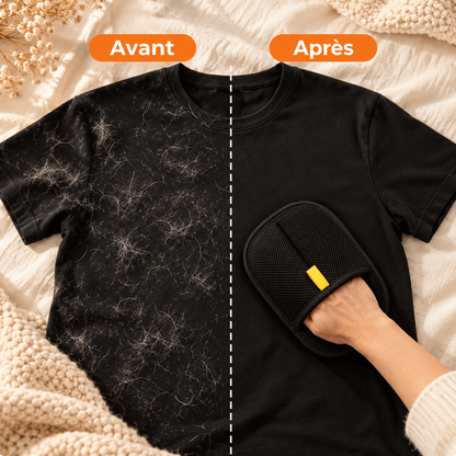 Le Gant Capture — Gant de toilettage et attrape-poils